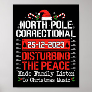 Korrigering av Nordpolen, störande fredsfamilj CH Poster