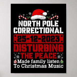 Korrigering av Nordpolen, störande fredsfamilj CH Poster