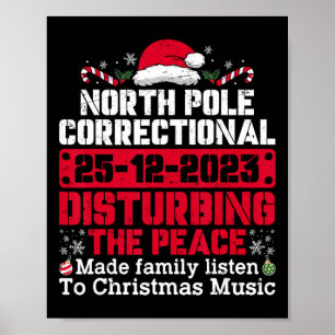 Korrigering av Nordpolen, störande fredsfamilj CH Poster