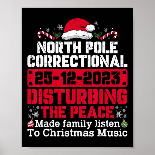 Korrigering av Nordpolen, störande fredsfamilj CH Poster (Framsidan)