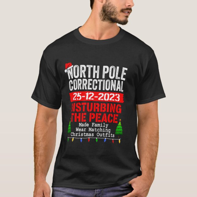 Korrigering av Nordpolen, störning av Peace Chris T Shirt (Framsida)