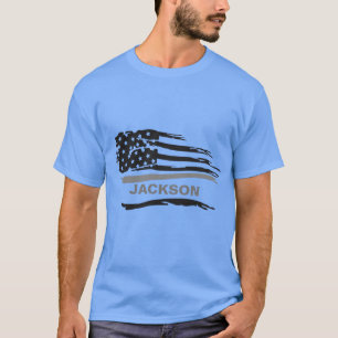 Korrigeringar Grunge Flagga T-Shirt