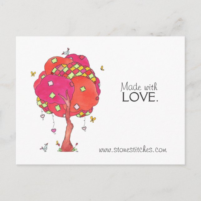 Korrigeringar, reklamkort vykort (Framsida)