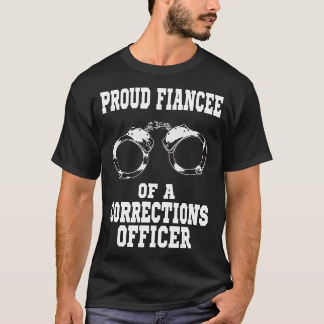 Korrigeringsansvarig Fiancee Proud Fiancee T Shirt (Framsida)