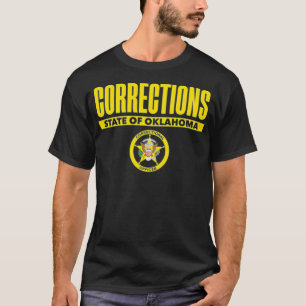 Korrigeringsansvarig för Oklahoma Thin Grått Lin T Shirt