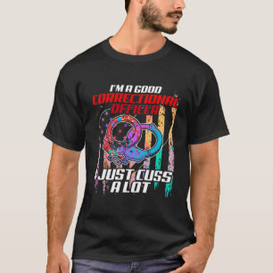 Korrigeringsansvarig Life US Flagga Corrections Co T Shirt