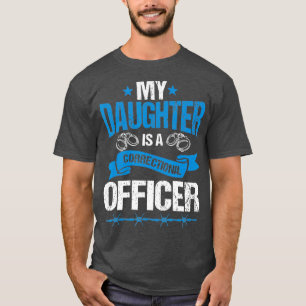 Korrigeringsansvarig polisdotter fängelsefängels t shirt