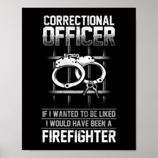 Korrigeringsansvarig Thin Silver Line-polis Poster
