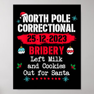 Korrigeringsbestickning av Nordpolen Lämnat Mjölk Poster