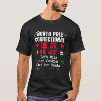 Korrigeringsbestickning av Nordpolen Lämnat Mjölk  T Shirt