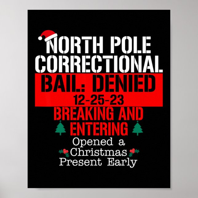 Korrigeringsborgen för Nordpolen Nekad brytning oc Poster (Framsidan)