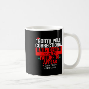 Korrigeringsborgen för nordpolen nekades ett progr kaffemugg