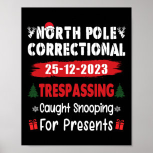 Korrigeringsingång för Nordpolen vid akväve Snoopi Poster