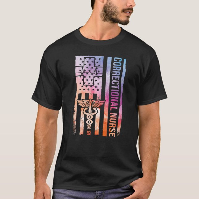 Korrigeringskorrigering för urineringsrör Dye Amer T Shirt (Framsida)
