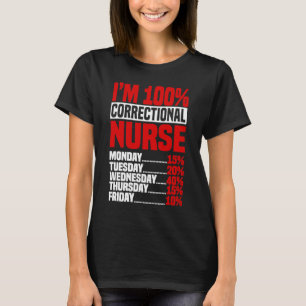 Korrigeringssjuksköterska 100 RRN Korrigering Fore T Shirt