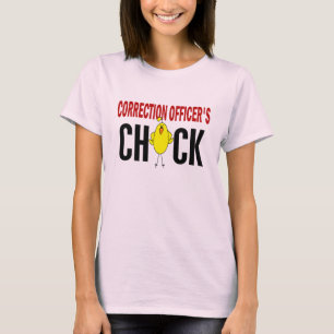 Korrigeringstjänstemans chick t shirt
