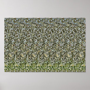 Korroerat Ljud - Gömt 3D-utskrift Poster