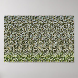 Korroerat Ljud - Gömt 3D-utskrift Poster