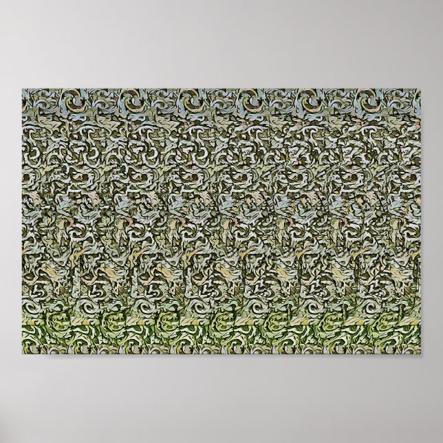 Korroerat Ljud - Gömt 3D-utskrift Poster (Framsidan)