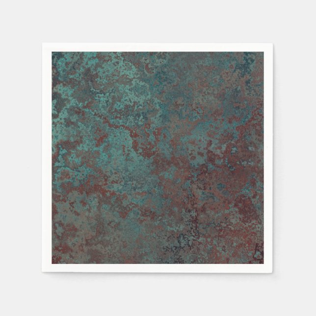 Korrosion "Copper" skriver ut pappra blöjor Pappersservett (Framsidan)