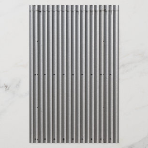 Korrugerad bakgrund i Metall Brevpapper