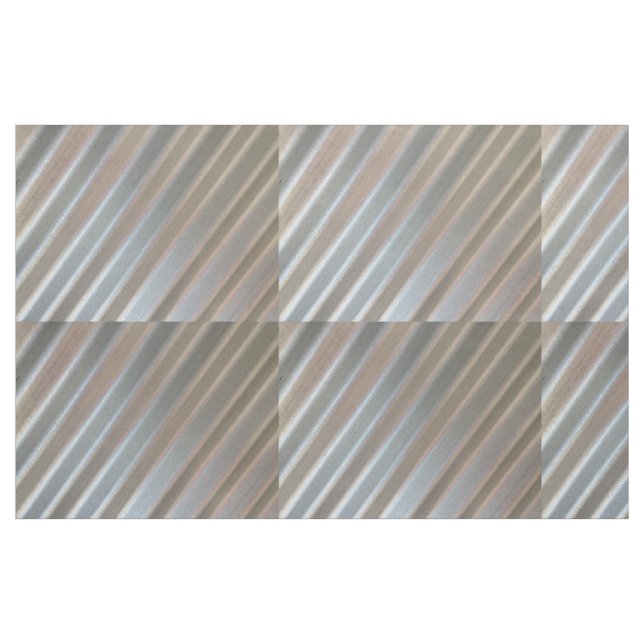 Korrugerad lakanmetallDiagonal Tyg (Fat Quarter)