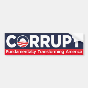 Korrumperat - omformande grundläggande Amerika Bildekal