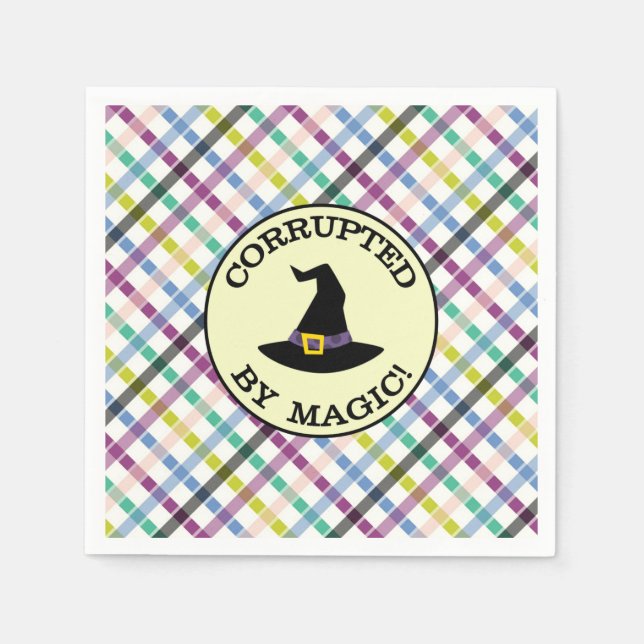 KORRUPERAD AV MAGIC! PAPPERSSERVETT (Framsidan)
