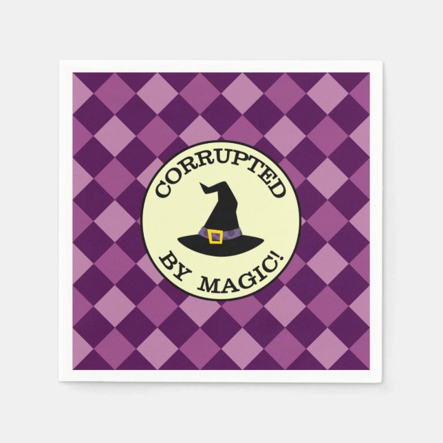 KORRUPERAD AV MAGIC! PAPPERSSERVETT (Framsidan)