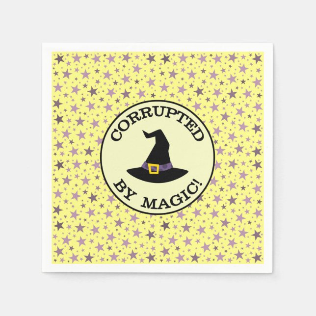 KORRUPERAD AV MAGIC! PAPPERSSERVETT (Framsidan)