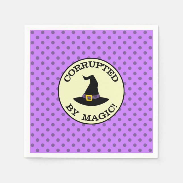 KORRUPERAD AV MAGIC! PAPPERSSERVETT (Framsidan)