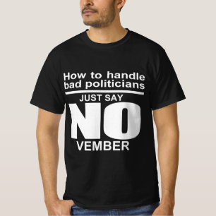 Korrupt politikar t shirt