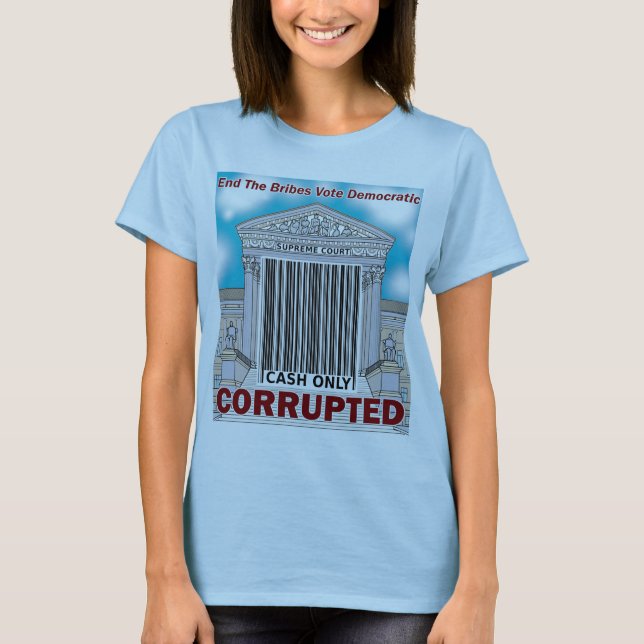 Korrupt Supreme Court T Shirt (Framsida)