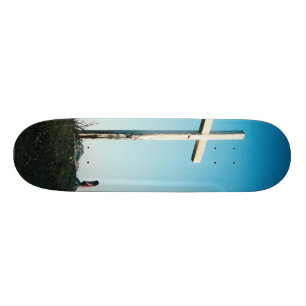 Kors av Dan Monick Old School Skateboard Bräda 18 Cm