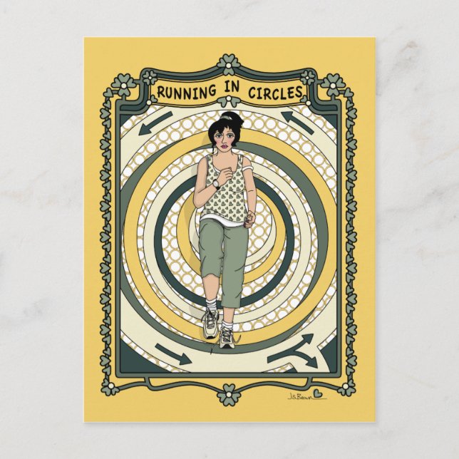 Körs i Circles_C_ Postcard Vykort (Framsida)