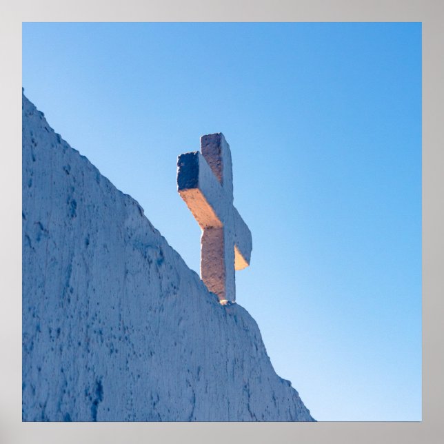 Kors i kvällsglöd poster (Framsidan)