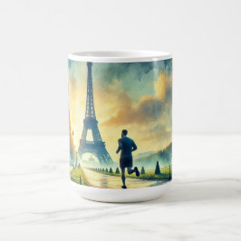 Körs i Paris Frankrike Eiffel Torn Kaffemugg