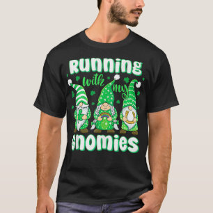 Körs med min Gnomies Lucky Irish Klöver St Pat T Shirt