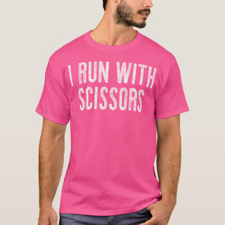 Körs med saxar roligt t shirt