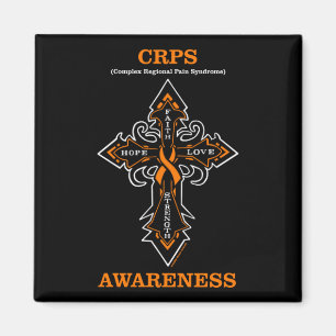 Kors/Medvetenhet...CRPS Magnet