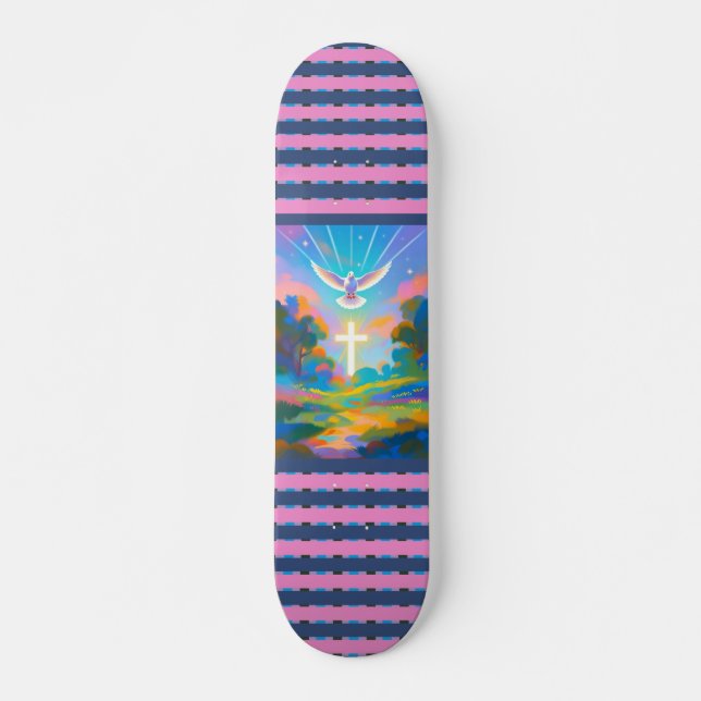 Kors Mini Skateboard Bräda 18,5 Cm (Framsida)