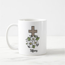 Kors och blommor Personlig