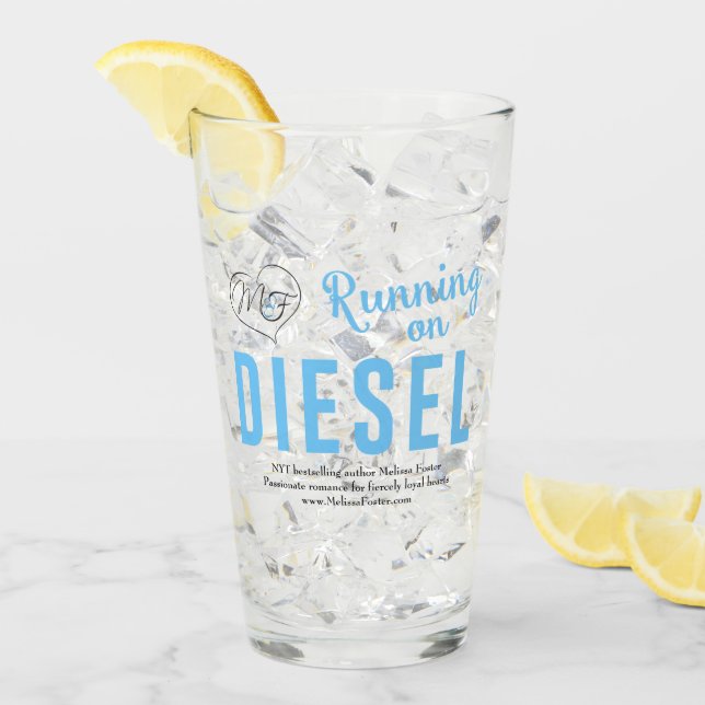 Körs på glas för dieseldragning (Framsida Ice)