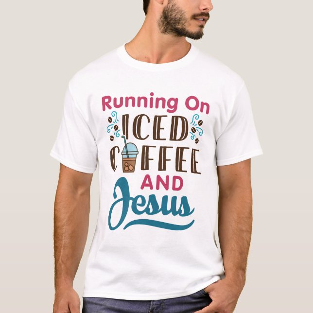 Körs på kaffe och Jesus T Shirt (Framsida)
