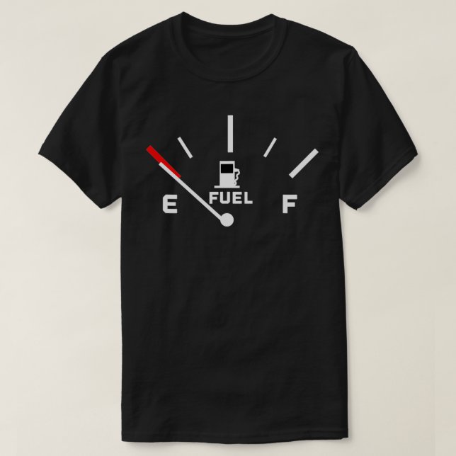 Körs på tom, praktisk överordnad t shirt (Design framsida)