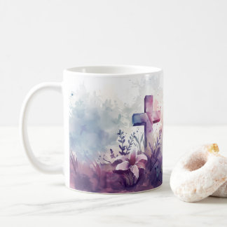 Kors. Smaka och se att Herren är god. Kaffemugg