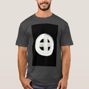 Körs symboler Solar System 0004 Earth Inverted T Shirt