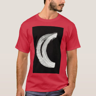 Körs symboler Solar System 0005 Måne Inverted T Shirt