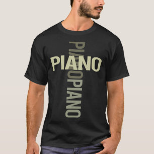 Kors Text Piano Pianist T Shirt