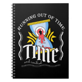 Körs ur tid, illustration av strömmar anteckningsbok